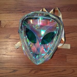 Iridescent Alien Jelly Bag